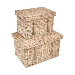 Aktion ❤️ BUTLERS RUSH ROPE Korb Mit Deckel Rechteckig L 33 X B 23cm 🤩 -BUTLERS Store unnamed file 100