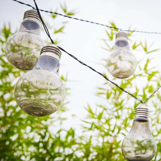 Auslauf 🎁 BUTLERS SUNLIGHT Lichterkette Solar Mit 10 Glühbirnen 👏 4 Auslauf 🎁 BUTLERS SUNLIGHT Lichterkette Solar Mit 10 Glühbirnen 👏 – Bild 2