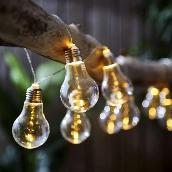 Auslauf 🎁 BUTLERS SUNLIGHT Lichterkette Solar Mit 10 Glühbirnen 👏 5 Auslauf 🎁 BUTLERS SUNLIGHT Lichterkette Solar Mit 10 Glühbirnen 👏 – Bild 3