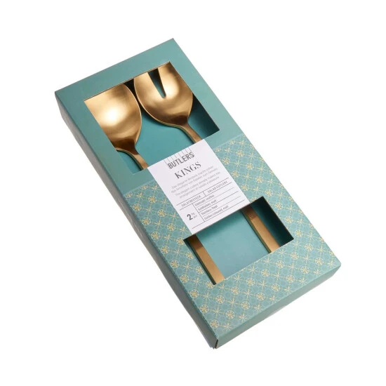 Auslauf ✔️ BUTLERS KINGS Salatbesteck 2-tlg. Matt ⌛ 5 Auslauf ✔️ BUTLERS KINGS Salatbesteck 2-tlg. Matt ⌛ – Bild 3