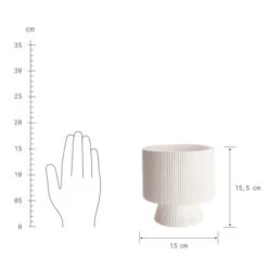 Am billigsten 🤩 BUTLERS ROME Blumentopf Ø15cm ✔️ -BUTLERS Store unnamed file 1130