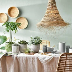 Brandneu 🎁 BUTLERS BOMAS Lampenschirm Höhe 40cm 🔔 -BUTLERS Store unnamed file 126