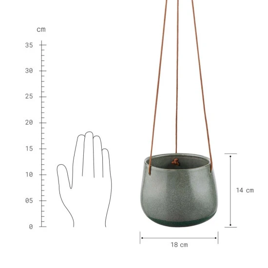 Bester Verkauf 🛒 BUTLERS POTTERY Blumentopf Zum Hängen Ø18cm 🔔 5 Bester Verkauf 🛒 BUTLERS POTTERY Blumentopf Zum Hängen Ø18cm 🔔 – Bild 3