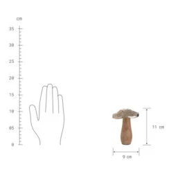 Budget ✨ BUTLERS HARVEST SPLENDOR Deko-Pilz Höhe 11cm 👏 -BUTLERS Store unnamed file 1350