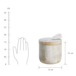 Aktion 🌟 BUTLERS BONDI Aufbewahrungsdose Mangoholz Höhe 15cm ⌛ -BUTLERS Store unnamed file 1362