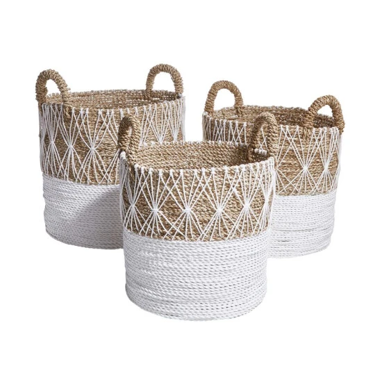 Auslauf 🎁 BUTLERS WHITE BEACH Korb Ø36cm ⭐ 7 Auslauf 🎁 BUTLERS WHITE BEACH Korb Ø36cm ⭐ – Bild 5