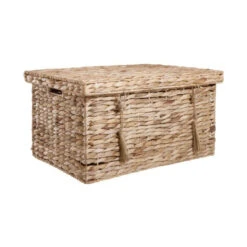 Großhandel ⭐ BUTLERS RUSH ROPE Korb Mit Deckel Rechteckig L 53 X B 37cm ✨