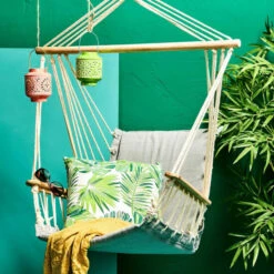 Bester Verkauf 🔔 BUTLERS BABOON Hängesessel Mit Holzarmlehnen 😀 -BUTLERS Store unnamed file 1694