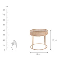 Großhandel 😉 BUTLERS BOHO LOUNGE Beistelltisch Höhe 39cm 🎉 -BUTLERS Store unnamed file 1811