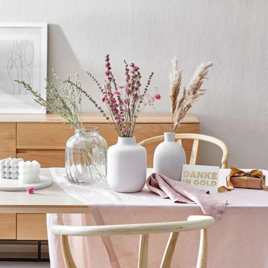 Bestes Angebot 🔥 BUTLERS BELLE BLANC Vase Höhe 20 Cm ✔️ 4 Bestes Angebot 🔥 BUTLERS BELLE BLANC Vase Höhe 20 Cm ✔️ – Bild 2