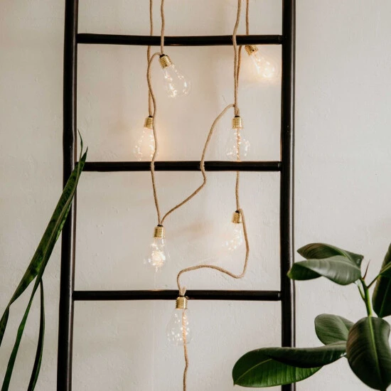 Top 10 🔥 BUTLERS BULB LIGHTS LED-Lichterkette 10 Lichter Mit Naturseil & USB-Batteriefach 👏 10 Top 10 🔥 BUTLERS BULB LIGHTS LED-Lichterkette 10 Lichter Mit Naturseil & USB-Batteriefach 👏 – Bild 8