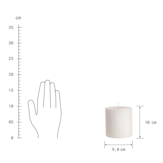 Großhandel ✔️ BUTLERS RUSTIC Stumpenkerze Höhe 10cm 👏 5 Großhandel ✔️ BUTLERS RUSTIC Stumpenkerze Höhe 10cm 👏 – Bild 3