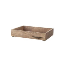 Auslauf ⌛ BUTLERS STANDARD SUPPLY Holzkasten Rechteckig L 25 X B 18cm 🔔
