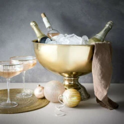 Neu ⌛ BUTLERS SMERALDA 6x Champagnerschalen Mit Goldrand 400ml 🤩 -BUTLERS Store unnamed file 2226