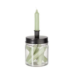 Am billigsten 🔥 BUTLERS CANDLE JAR Glas Mit Kerzenhalter Höhe 15cm 🎁 -BUTLERS Store unnamed file 2234