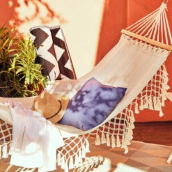 Beste Bewertungen von ⭐ BUTLERS SHOW ME HEAVEN Hängematte Mit Troddeln 💯 -BUTLERS Store unnamed file 2307