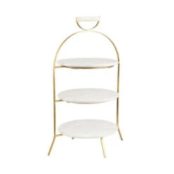 Bestpreis 🎉 BUTLERS MARBLE Etagere 3-stufig Höhe 65cm 💯 -BUTLERS Store unnamed file 2326