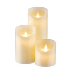 Rabatt ✨ BUTLERS GLOWING FLAME LED Kerzen 3er-Set 👏