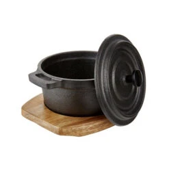 Bestes Angebot ❤️ BUTLERS HOT IRON Mini-Serviertopf Mit Holzuntersetzer L 14 X B 11cm 🛒 -BUTLERS Store unnamed file 2360