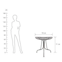 Top 10 ⌛ BUTLERS MANDALA GARDEN Tisch Halbrund 👏 -BUTLERS Store unnamed file 2428