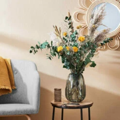 Blitzangebot 🧨 BUTLERS FLOWER MARKET Trockenblumen Craspedia Länge 70cm 😀 -BUTLERS Store unnamed file 2605