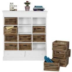 Angebote ⭐ BUTLERS CAMPAGNE Regal Mit 14 Schubladen 🌟 -BUTLERS Store unnamed file 2704