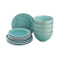 Bestpreis ⭐ BUTLERS SUMATRA Geschirr-Set 12-tlg. 🛒 -BUTLERS Store unnamed file 2845