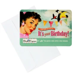 Am billigsten ⌛ BUTLERS PAST PERFECT Blechpostkarte It's Your ⌛ Birthday ⭐ -BUTLERS Store unnamed file 2872