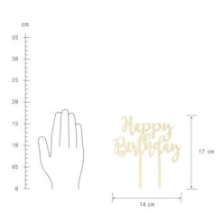 Am billigsten ✔️ BUTLERS CELEBRATION Tortendeko Happy 🥰 Birthday ⌛ -BUTLERS Store unnamed file 2919