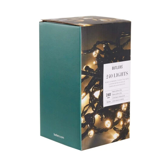 Bestes Angebot ✨ BUTLERS 240 LIGHTS LED-Lichterkette 240 Lichter Outdoor ✔️ 3 Bestes Angebot ✨ BUTLERS 240 LIGHTS LED-Lichterkette 240 Lichter Outdoor ✔️