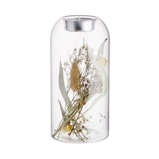 Schlussverkauf 👍 BUTLERS FLOWER MARKET Teelichthalter Mit Individuellen Trockenblumen Höhe 16cm ❤️ 3 Schlussverkauf 👍 BUTLERS FLOWER MARKET Teelichthalter Mit Individuellen Trockenblumen Höhe 16cm ❤️