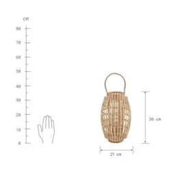 Blitzangebot ⌛ BUTLERS BAMBOO NIGHTS Laternen-Set Mit Henkel 2 Tlg. 🤩 -BUTLERS Store unnamed file 3033