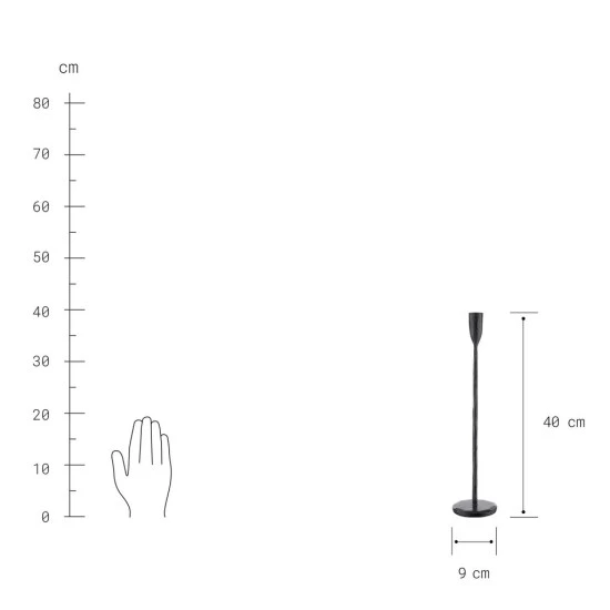 Blitzangebot 👏 BUTLERS BLACKSMITH Kerzenhalter Höhe 40cm 💯 6 Blitzangebot 👏 BUTLERS BLACKSMITH Kerzenhalter Höhe 40cm 💯 – Bild 4