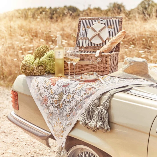 Schlussverkauf ✨ BUTLERS BETWEEN FLOWERS Picknickdecke L 175 X B 154cm ❤️ 10 Schlussverkauf ✨ BUTLERS BETWEEN FLOWERS Picknickdecke L 175 X B 154cm ❤️ – Bild 8