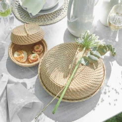 Aktion 🧨 BUTLERS RONDA Korbschale Rattan Ø20cm 🎁 -BUTLERS Store unnamed file 3341