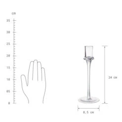 Blitzangebot 💯 BUTLERS INVISIBLE Kerzenhalter Höhe 24cm ✨ -BUTLERS Store unnamed file 3424