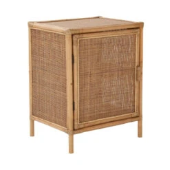 Bestpreis 🎁 BUTLERS BOHO LOUNGE Nachttisch-Schränkchen Handgefertigt Aus Rattan ⭐