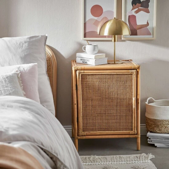 Bestpreis 🎁 BUTLERS BOHO LOUNGE Nachttisch-Schränkchen Handgefertigt Aus Rattan ⭐ 4 Bestpreis 🎁 BUTLERS BOHO LOUNGE Nachttisch-Schränkchen Handgefertigt Aus Rattan ⭐ – Bild 2