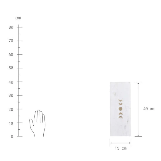 Großhandel 👏 BUTLERS MARBLE Tablett Mit Mondphasen L 40 X B 15cm 👏 6 Großhandel 👏 BUTLERS MARBLE Tablett Mit Mondphasen L 40 X B 15cm 👏 – Bild 4