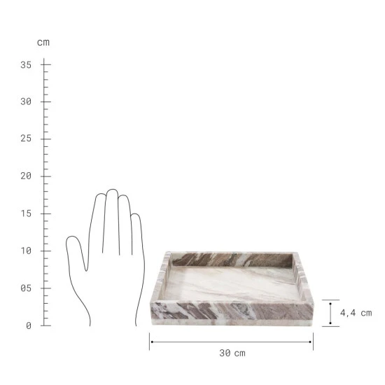 Angebote ❤️ BUTLERS MARBLE Marmor-Tablett L 30 X B 30cm ✨ 7 Angebote ❤️ BUTLERS MARBLE Marmor-Tablett L 30 X B 30cm ✨ – Bild 5