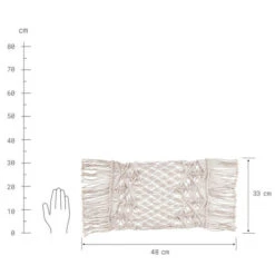 Rabatt ⭐ BUTLERS MACRAMÉ Platzset L 48 X B 33cm 😉 -BUTLERS Store unnamed file 3672