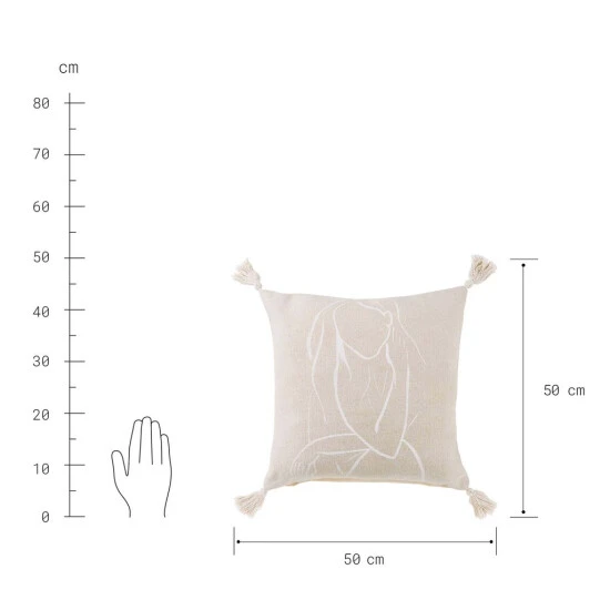 Bestpreis 🎉 BUTLERS DAYDREAM Kissen L 50 X B 50cm ✨ 5 Bestpreis 🎉 BUTLERS DAYDREAM Kissen L 50 X B 50cm ✨ – Bild 3