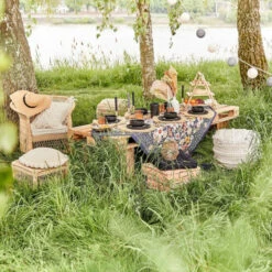 Budget 💯 BUTLERS BOHO LOUNGE Woll-Pouf Mit Troddeln ⭐ -BUTLERS Store unnamed file 3767