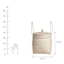 Billig 💯 BUTLERS MAWI Korb Mit Deckel Bambus/Rattan Ø45cm 🧨 14 Billig 💯 BUTLERS MAWI Korb Mit Deckel Bambus/Rattan Ø45cm 🧨 -BUTLERS Store unnamed file 407