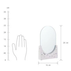Beste Bewertungen von 🥰 BUTLERS TERRAZZO Standspiegel L 16 X H 25cm ⌛ -BUTLERS Store unnamed file 4158