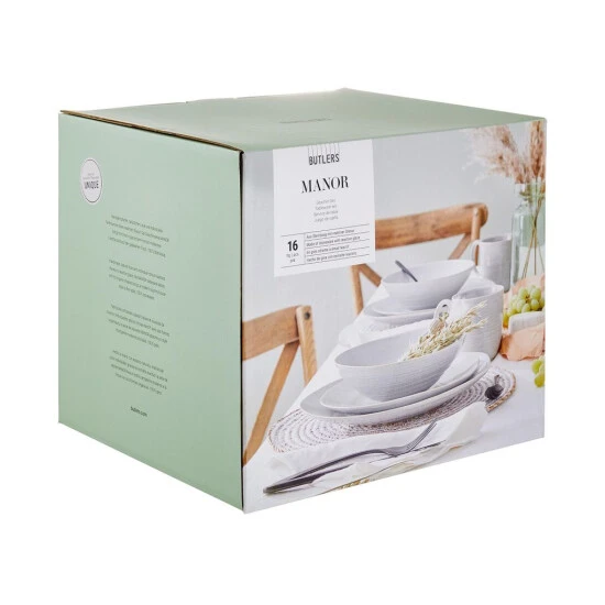 Billig ❤️ BUTLERS MANOR Geschirr-Set 16-tlg. 🎉 7 Billig ❤️ BUTLERS MANOR Geschirr-Set 16-tlg. 🎉 – Bild 5