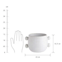 Bester Verkauf 🌟 BUTLERS HANDLE Blumentopf B 23 X T 15cm ⭐ -BUTLERS Store unnamed file 4255