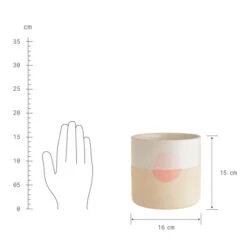 Budget 🛒 BUTLERS SUNSET Blumentopf Ø16cm ✨ -BUTLERS Store unnamed file 4260