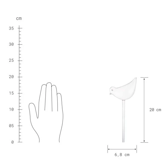 Brandneu 🔔 BUTLERS RAINDROPS Bewässerungsvogel Höhe 20cm 👏 5 Brandneu 🔔 BUTLERS RAINDROPS Bewässerungsvogel Höhe 20cm 👏 – Bild 3