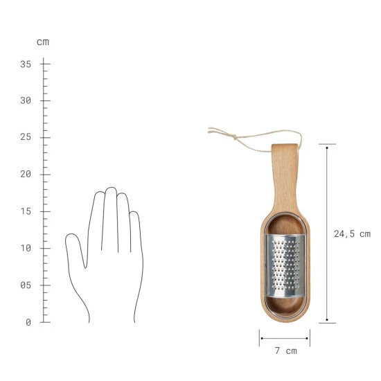 Besorgen ✔️ BUTLERS GOURMET Parmesanreibe L 24,5 X B 7cm 🥰 5 Besorgen ✔️ BUTLERS GOURMET Parmesanreibe L 24,5 X B 7cm 🥰 – Bild 3